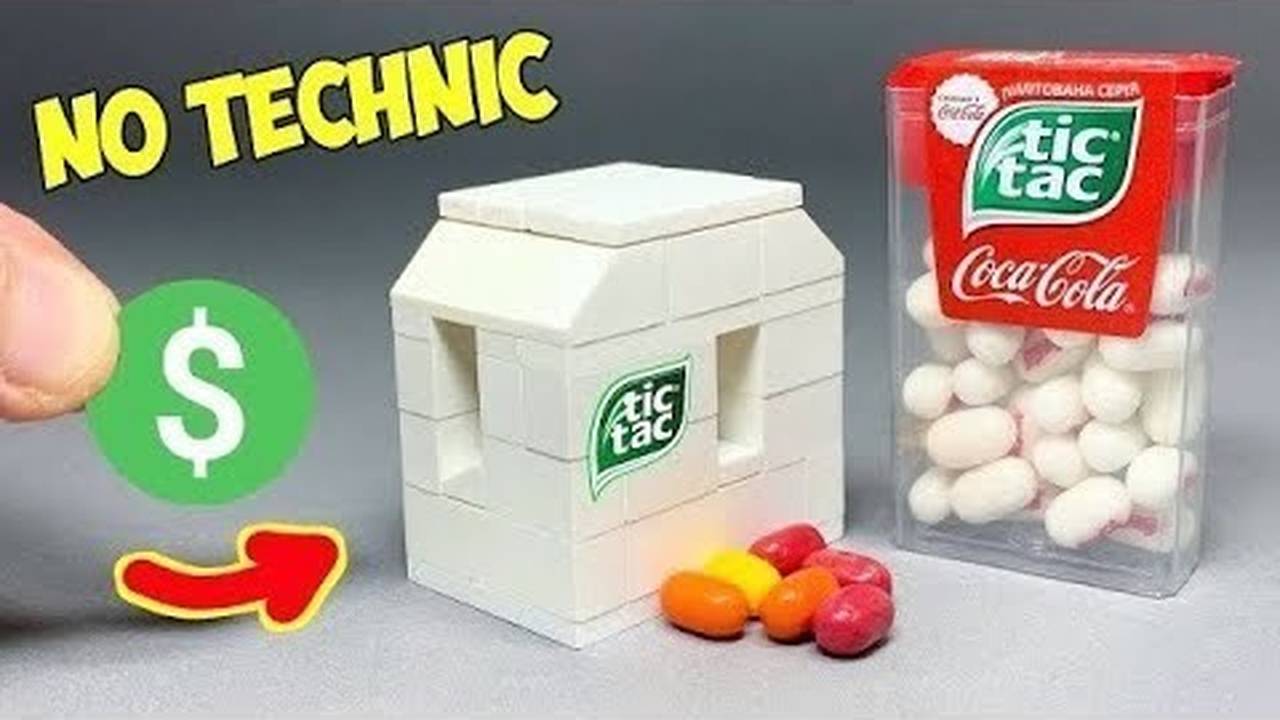 Cara membuat Mesin Permen Tic Tac LEGO | Vidio
