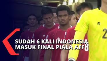 Timnas Indonesia 6 Kali Masuk Final Piala AFF Usai Kalahkan Singapura 4-2