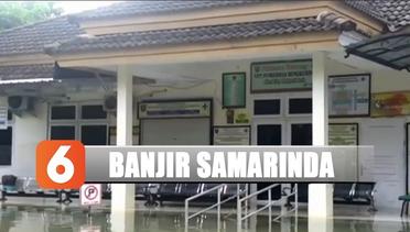 Banjir di Samarinda Rendam Ratusan Rumah Warga