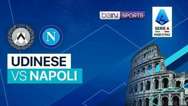 Udinese vs Napoli - Serie A - 07 Mei 2024