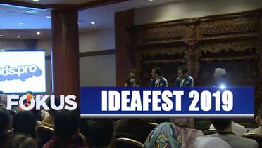 Joe Taslim dan Arief Muhammad Jadi Pembicara di Hari Terakhir Ideafest 2019 - Fokus Pagi