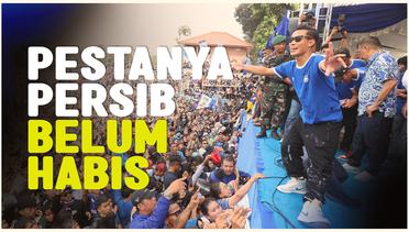 Belum Habis, Persib Bandung Lanjut Rayakan Juara BRI Liga 1 di Kediaman Umuh Muchtar