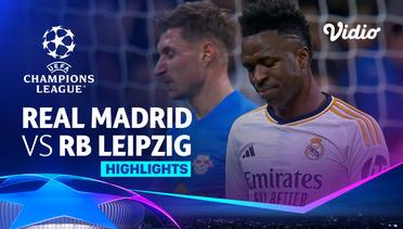 Real Madrid vs RB Leipzig - Highlights | UEFA Champions League 2023/24