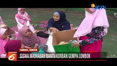Ribuan Siswa Madrasah di Tangsel Salurkan Bantuan untuk Korban Gempa di Lombok - Liputan6 Terkini