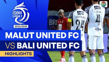 Malut United FC VS Bali United FC - Highlights | BRI Liga 1 2024/25