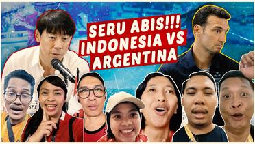 Vlog Kolab Redaksi Bola.com: Campur Aduk Keseruan Liputan Lebih Dekat Duel Timnas Indonesia Vs Argentina