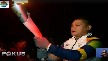 Kirab Obor Asian Games Tiba di Kawah Ijen Banyuwangi - Fokus Indosiar
