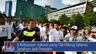 #DailyTopNews : 6 Kebiasaan Jokowi yang Tak Hilang Selama Setahun Jadi Presiden