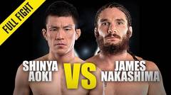 Shinya Aoki vs James Nakashima | ONE Championship Full Fight