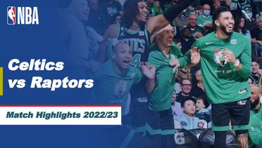 Match Highlights | Boston Celtics vs Toronto Raptors | NBA Regular Season 2022/23
