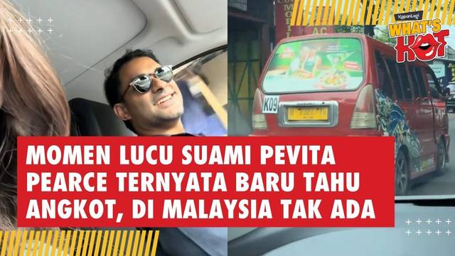 Momen Lucu Suami Pevita Pearce Ternyata Baru Tahu Angkot, Sempat Bingung di Malaysia Tak Ada