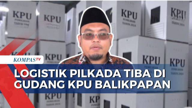 Jelang Pilkada: Kotak Suara, Bilik Suara hingga Amplop Sudah Tiba di KPU Balikpapan