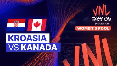 Full Match | Kroasia vs Kanada | Women's Volleyball Nations League 2023