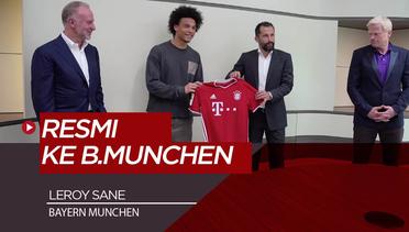 Tinggalkan Manchester City, Leroy Sane Resmi Berseragam Bayern Munchen