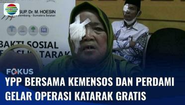 YPP Kembali Gelar Operasi Katarak Gratis bagi Ratusan Warga Kurang Mampu di Palembang | Fokus