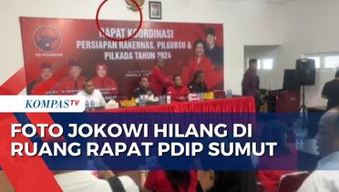 PDIP Sumut Bantah Sengaja Turunkan Foto Jokowi di Ruang Sidang