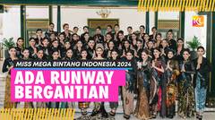 Sashing Ceremony Miss Mega Bintang Indonesia 2024 Digelar, Diiringi Musik Gamelan Jawa