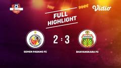 Semen Padang FC (2) VS Bhayangkara FC (3) Full Highlight  | Shopee Liga 1