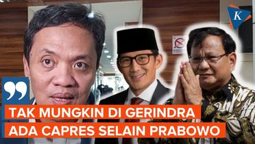 Gerindra Bilang Garis Besarnya soal Pilihan Politik saat Prabowo-Sandi Bertemu