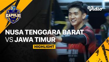 Highlights | Delapan Besar Putra: Nusa Tenggara Barat vs Jawa Timur | Piala Kapolri 2023