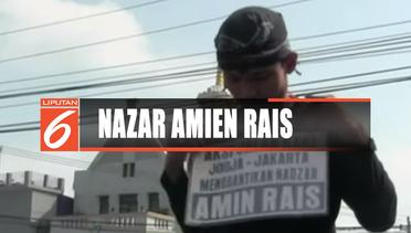 Pemuda Ini Gantikan Nazar Amien Rais Jalan Kaki Yogya-Jakarta Bila Jokowi Menang - Liputan 6 Pagi