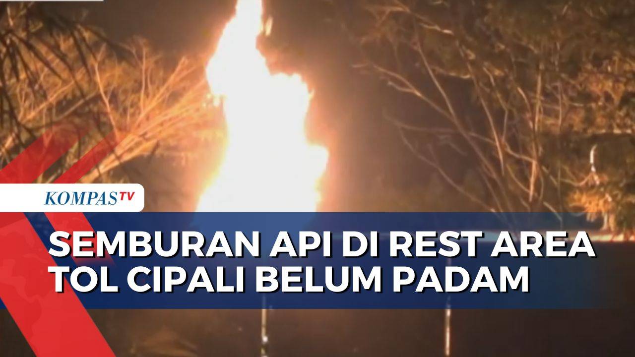 Sudah 10 Hari, Semburan Api di 'Rest Area' Tol Cipali Subang Belum Juga ...