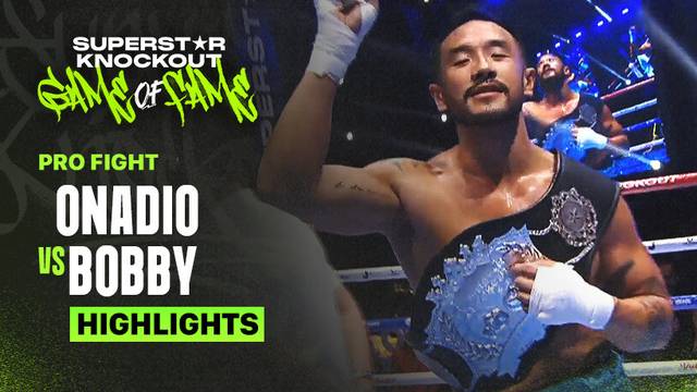 Onadio Leonardo vs Bobby Saputra - Highlights | Male Celeb Fight | Superstar Knockout 2