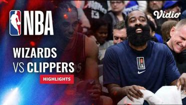 Washington Wizards vs LA Clippers - Highlights | NBA Regular Season 2023/24