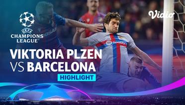 Highlights - Viktoria Plzen vs Barcelona | UEFA Champions League 2022/23