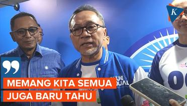 Zulkifli Hasan Ungkap Nama Koalisi Indonesia Maju Spontan Dirumuskan di HUT ke-25 PAN