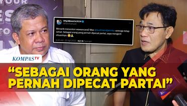 Fahri Hamzah Komentari Pemecatan Budiman Sudjatmiko dari PDIP