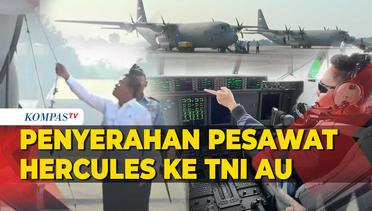 [FULL] Penyerahan Pesawat C-130J-30 Super Hercules dari Kemenhan ke TNI AU