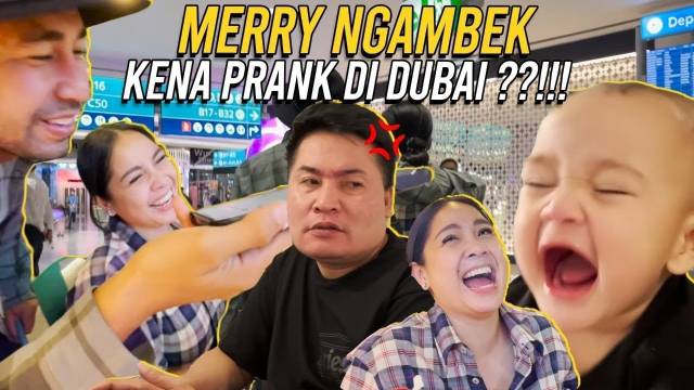 RAFFI NAGITA NGAKAK SAMPAI NANGIS!! MERRY DIKERJAIN ABIS ABISAN SAMPE CEMBERUT..