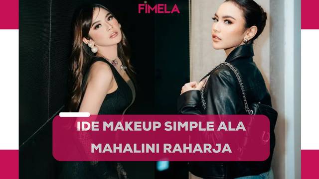 6 Ide Makeup Simple Mahalini Raharja, Pesona Gadis Bali Calon Istri Rizky Febian
