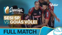Full Match | Sesi Sp vs Goias Volei | Brazilian Men's Volleyball League 2021/2022