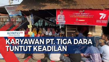 Kapolres Pekalongan Kota Mediasi Karyawan dan Manajemen PT. Tiga Dara
