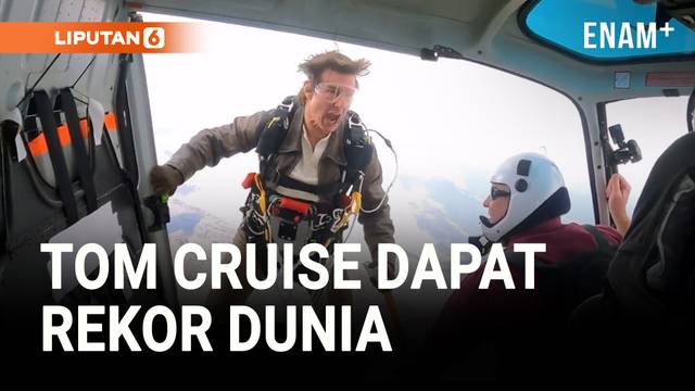 Tanpa Stuntman! Tom Cruise dapat Rekor Dunia Gara-Gara Aksi Gila Ini di "Final Reckoning"