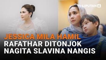 Jessica Mila Hamil, Rafathar Ditonjok Nagita Slavina Nangis