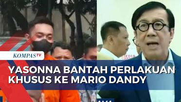 Yasonna Laoly Pastikan Tak Ada Perlakuan Khusus ke Mario Dandy di Lapas Salemba