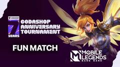 CODASHOP 7th Anniversary Tournament - TEAM UDIL vs TEAM DONKEY! Mobile Legends Fun Match