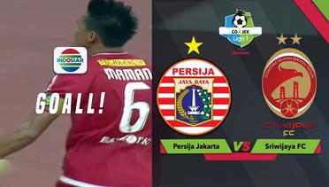 Goal Menit Terakhir Maman Abdurrahman - Persija 3 vs 2 Sriwijaya | Go-Jek Liga 1 bersama Bukalapak