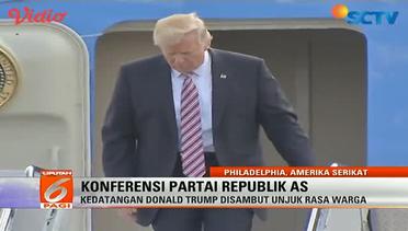Hadiri Konferensi Partai Republik, Trump Ditolak Warga - Liputan 6 Pagi