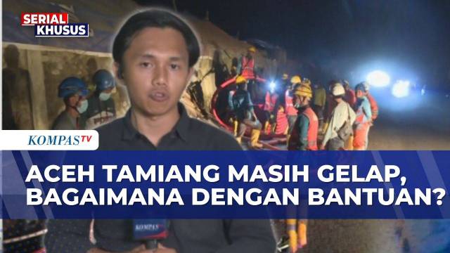 Update Aceh Tamiang: Masih Gelap Meski PLN Kebut Perbaikan, Posko Bantuan Jadi di Kantor Bupati