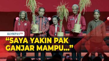 Di Hadapan Megawati, Jokowi Yakin Ganjar Mampu Atasi Persoalan Pangan Jika Jadi Presiden