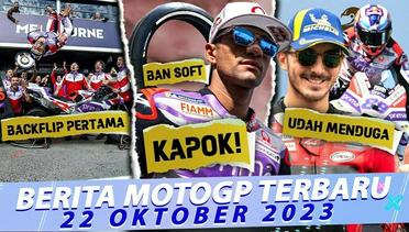 Zalto Pertama Zarco di MotoGP KAPOK! Martin NYESEL Pakai Ban Soft Pecco Dah Prediksi Martin GAGAL