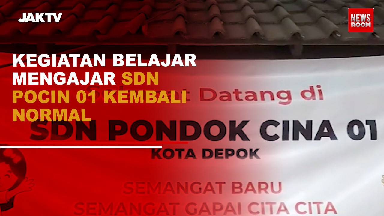 Kegiatan Belajar Mengajar SDN Pocin 01 Kembali Normal - jaktv.official