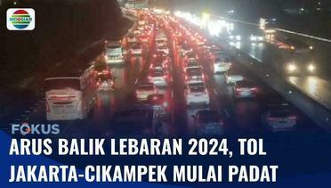 Arus Balik Lebaran 2024 di Jalan Pantura Subang dan Tol Japek Mulai Dipadati Kendaraan | Fokus