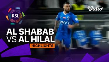 Al Shabab vs Al Hilal - Highlights | ROSHN Saudi League 2023/24