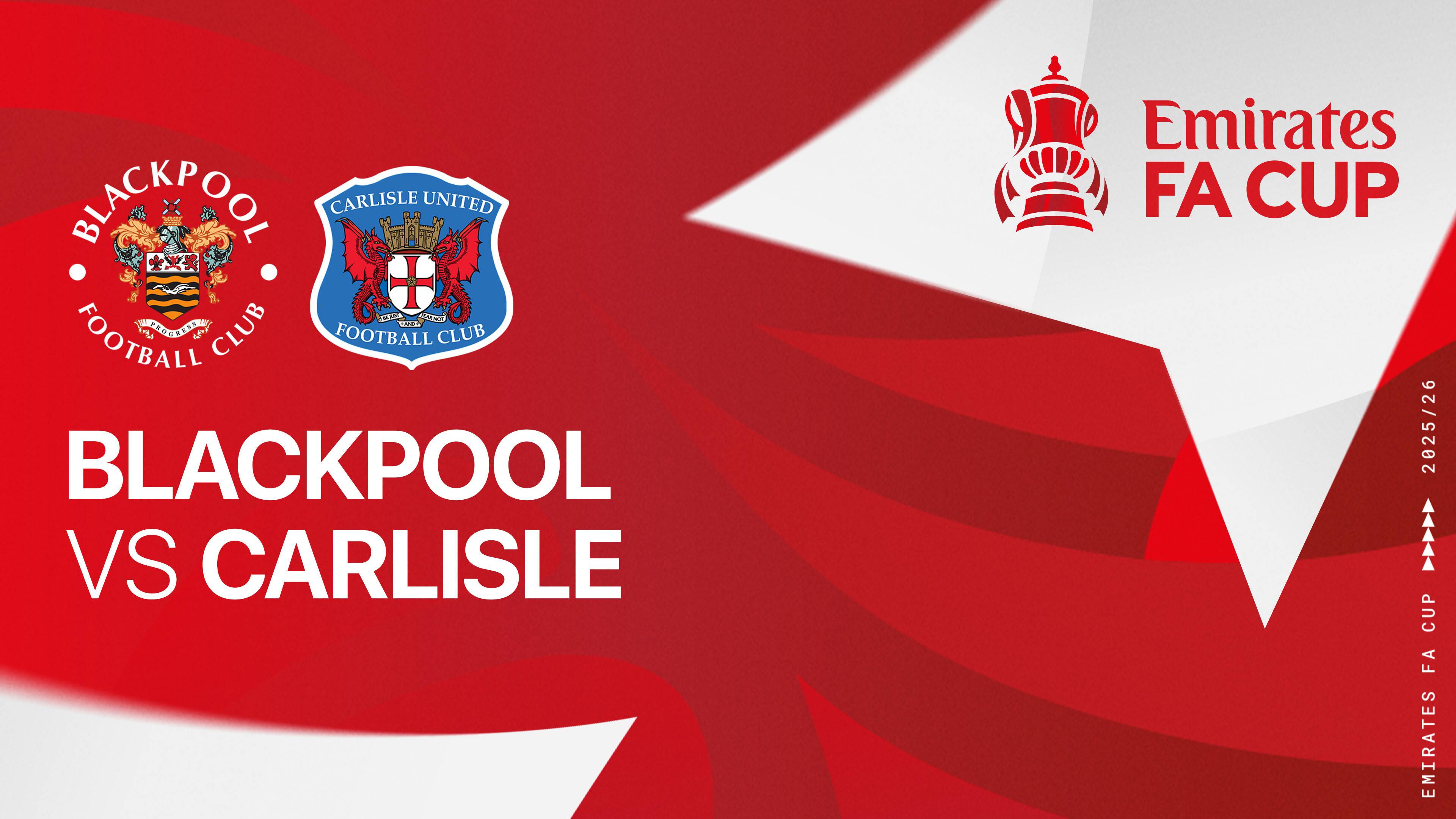 Blackpool FC vs Carlisle United FC
