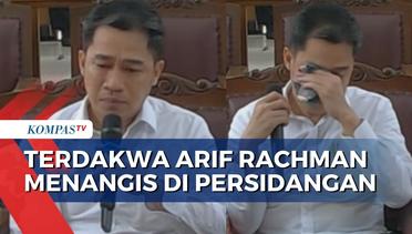 Arif Rachman Menangis Saat Dirinya Memilih Berkata Jujur dan Terbuka Soal Peran Sambo